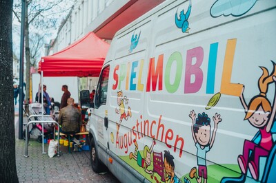 Kindermeile in der Salzstraße. - <i>Foto: Hanau Marketing GmbH/David Seeger</i>