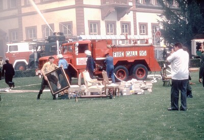 Das Feuer vernichtete wertvolle Kunstschätze des Historischen Museums.