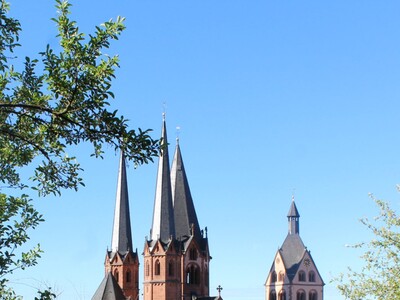 Die Gelnhäuser Marienkirche. 