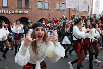 Zum 52. Mal schlängelt sich am Samstag, 1. März, ab 14.11 Uhr ein närrischer Lindwurm durch Gelnhausen.