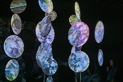Kunstinstallation Nikolaus Heyduck in der Ausstellung „Prinz Georgs Gartentraum“, Museum Schloss Steinheim - <i>Foto: Stadt Hanau / Moritz Göbel</i>